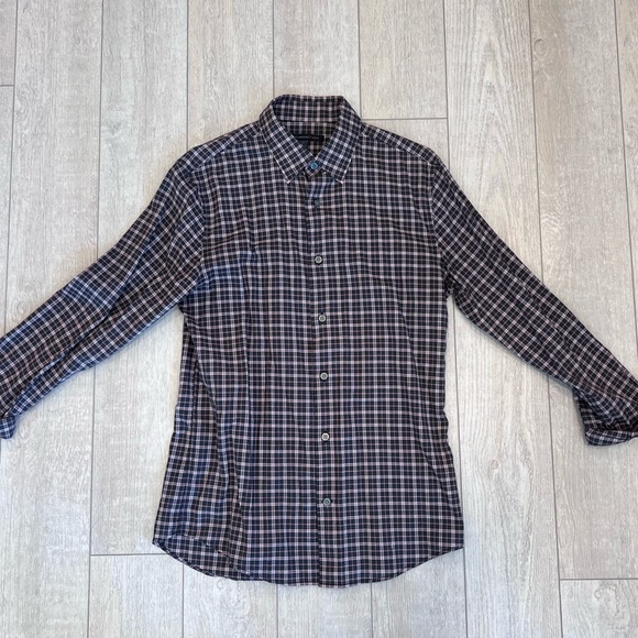 John Varvatos Other - John Varvatos Plaid Button-Down Shirt | Men’s Long Sleeve Size Small